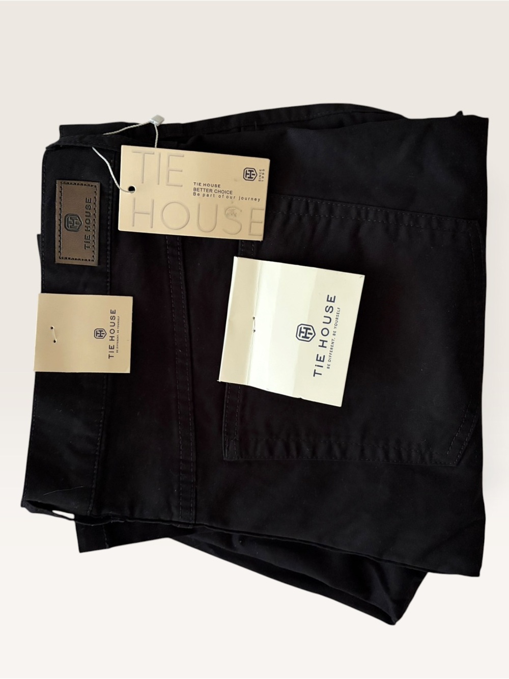 Men's Black TIE HOUSE Pants